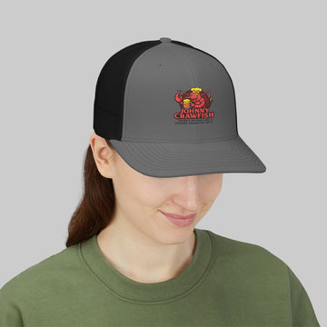Johnny Crawfish Snapback Trucker Cap