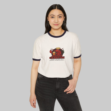 Retro-Inspired Unisex Ringer T-Shirt – Stylish Vintage Tee for Casual Wear