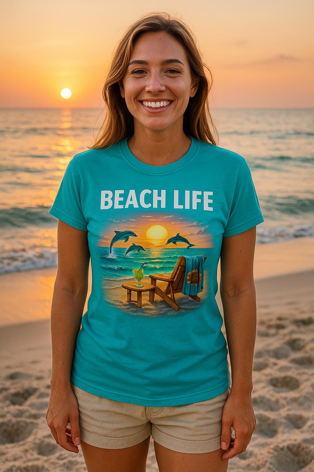 Beach Life Short Sleeve Tee