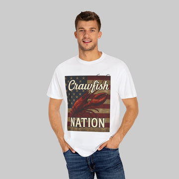 Crawfish Nation T-Shirt  Unisex Casual Tee