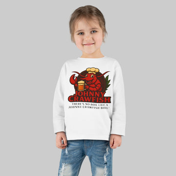 Toddler Long Sleeve Crawfish Tee