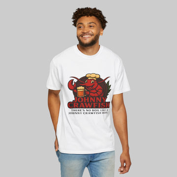 Johnny Crawfish Boil T-Shirt – Fun Seafood Lover Tee for Summer Festivals