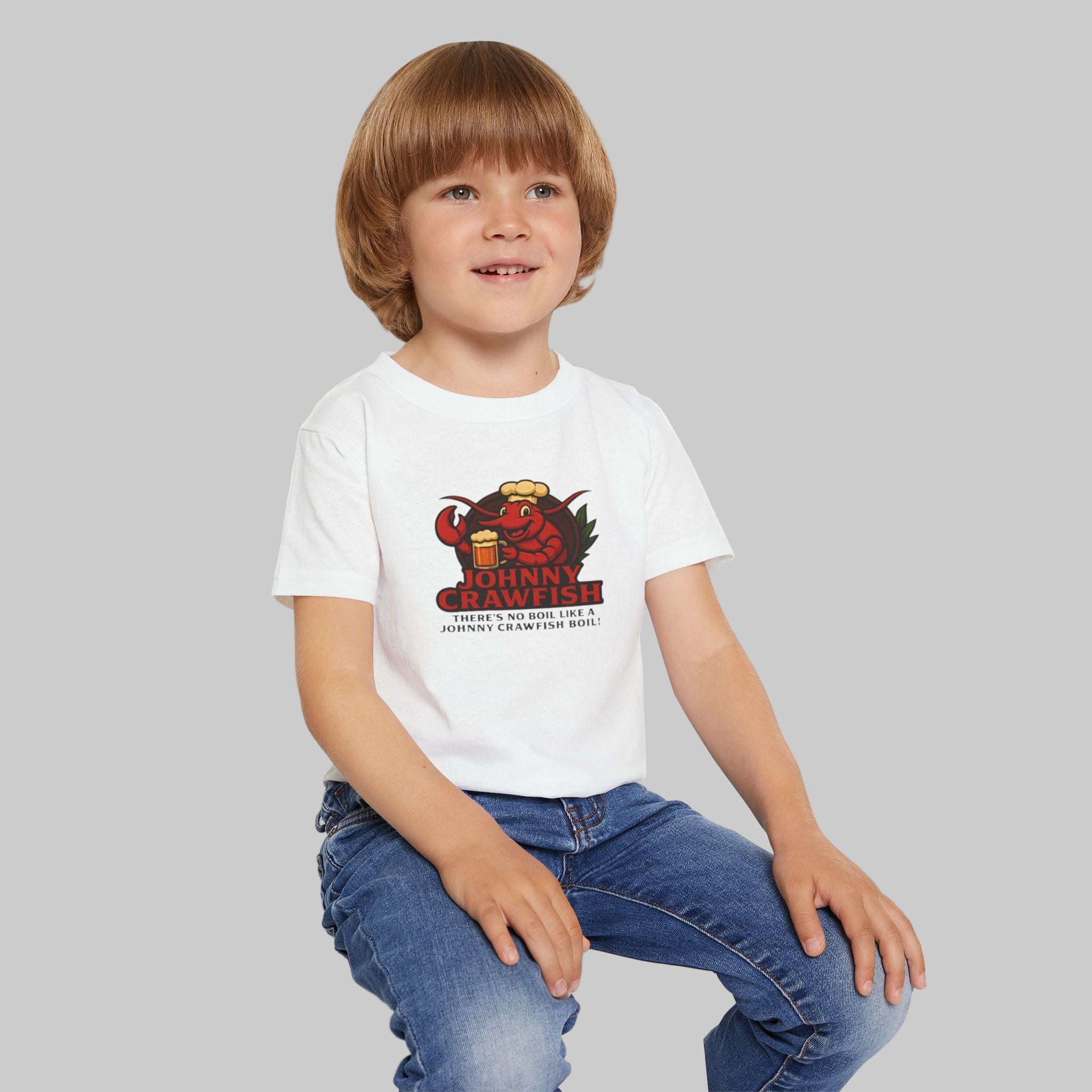 Crawfish Toddler T-Shirt – Fun & Cute Summer Shirt for Kids