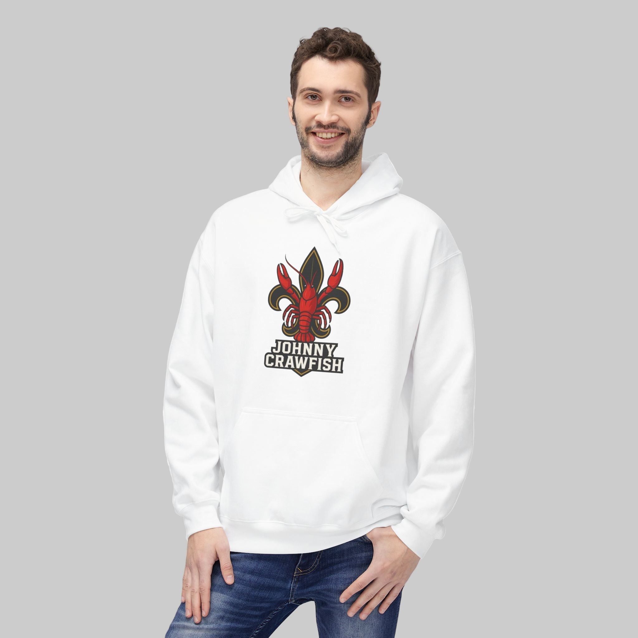 Johnny Crawfish Fleece Hoodie