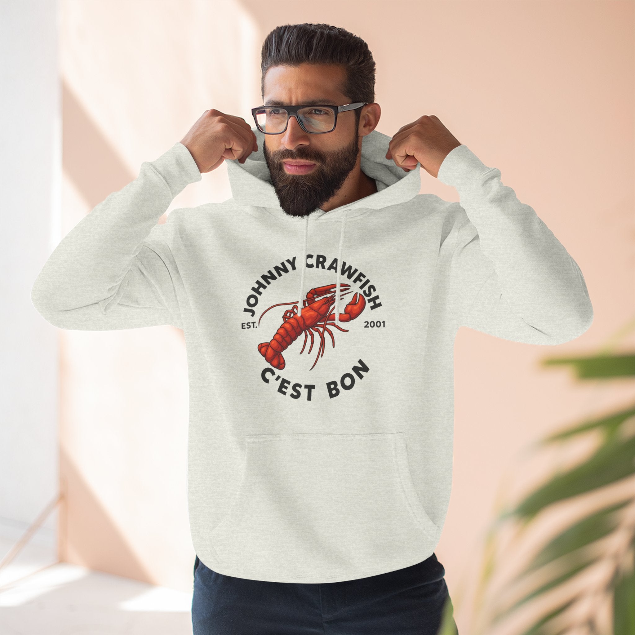 Crawfish Love Fleece Hoodie