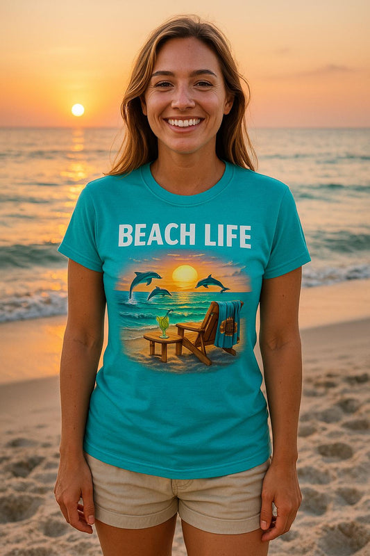 Beach Life Short Sleeve Tee