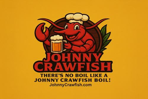 Resized Johnny Crawfish Logo